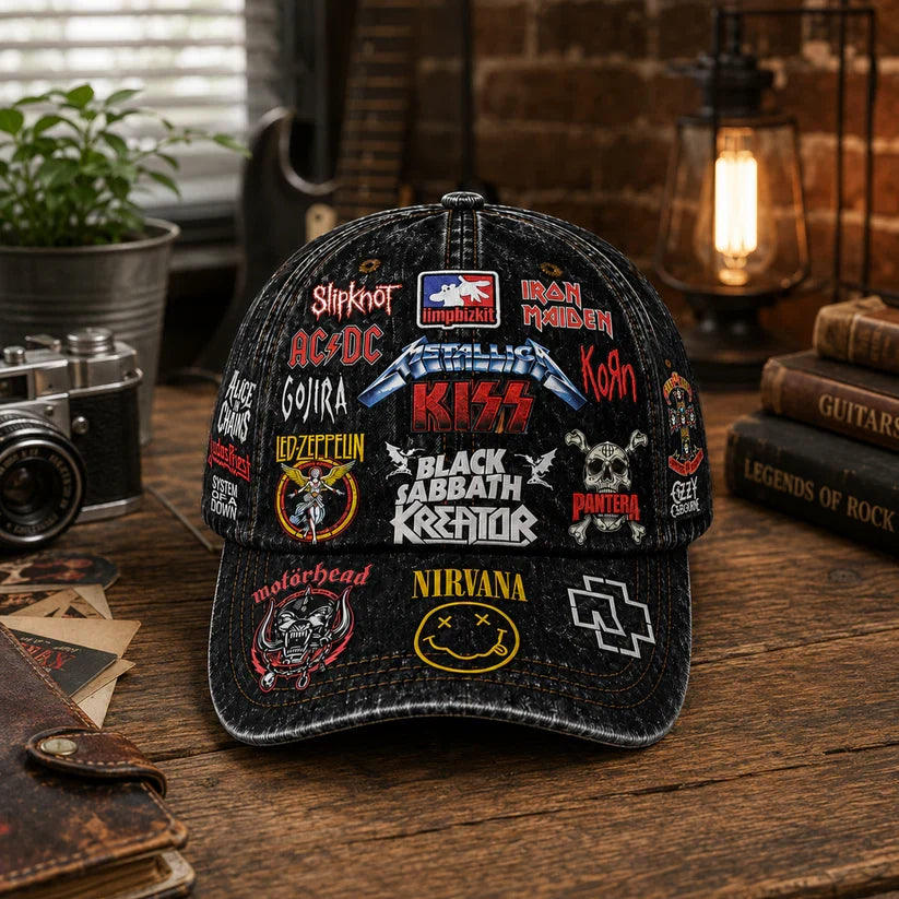 Classic Cap Legends Edition Rock Music Snapback Hat Gift Classic Cap GradoCreations