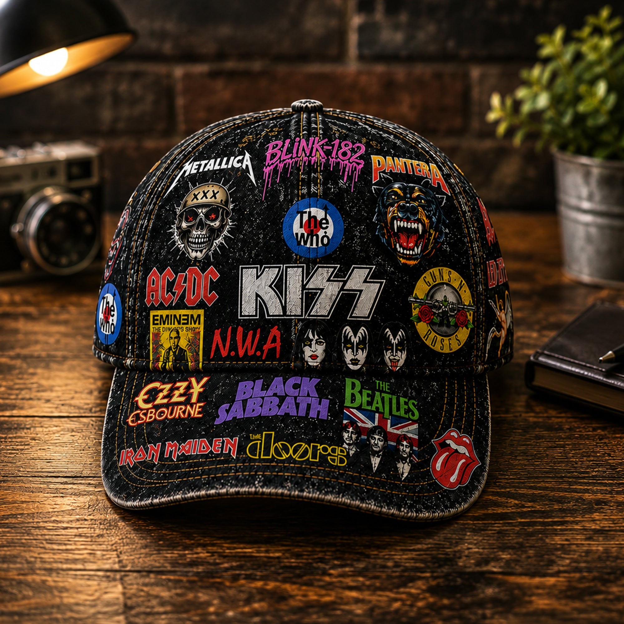 Personalized Rock Legends Classic Cap Custom Design Gift GradoCreations