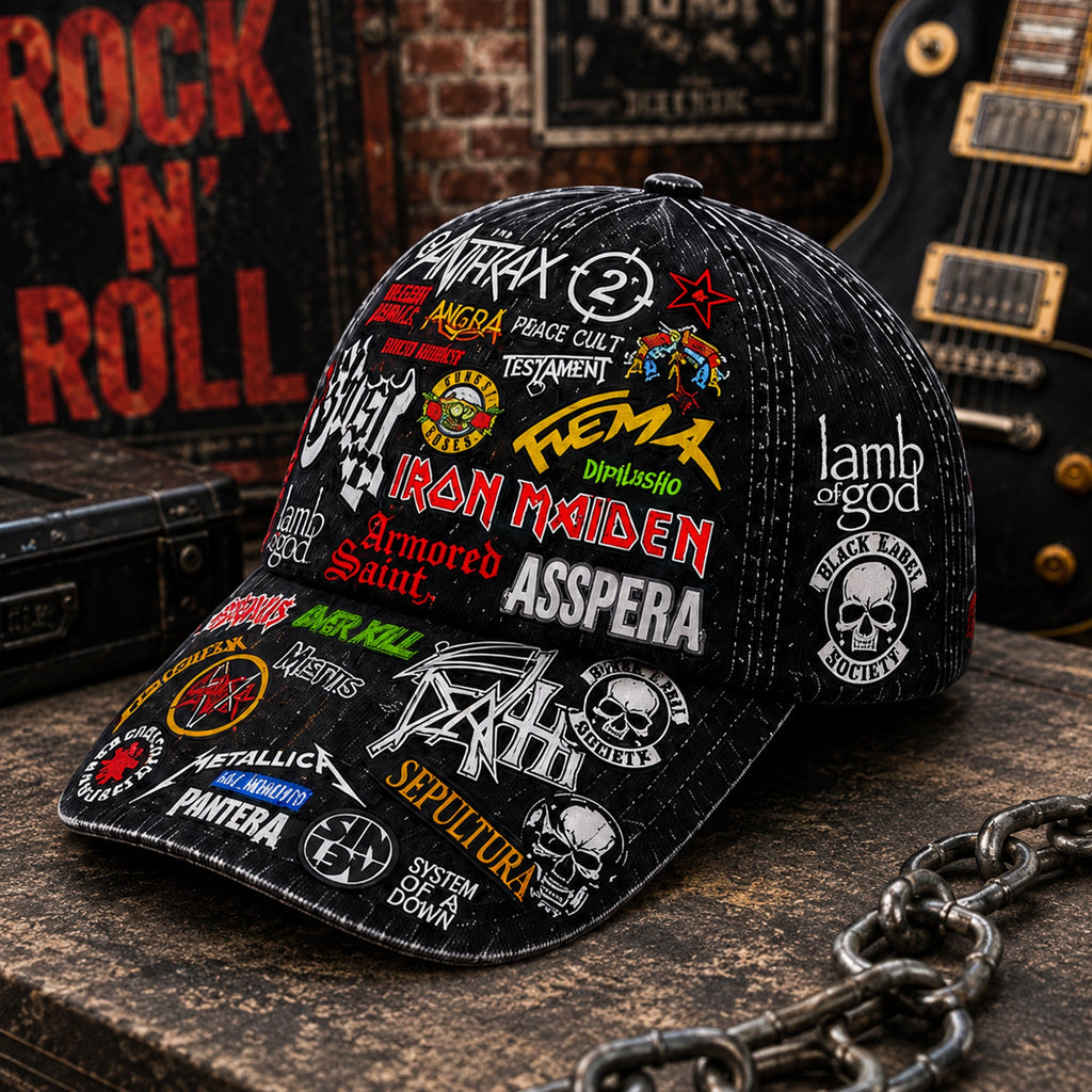 Custom Classic Cap for Rock Lovers | Legends Edition Snapback Classic Cap GradoCreations