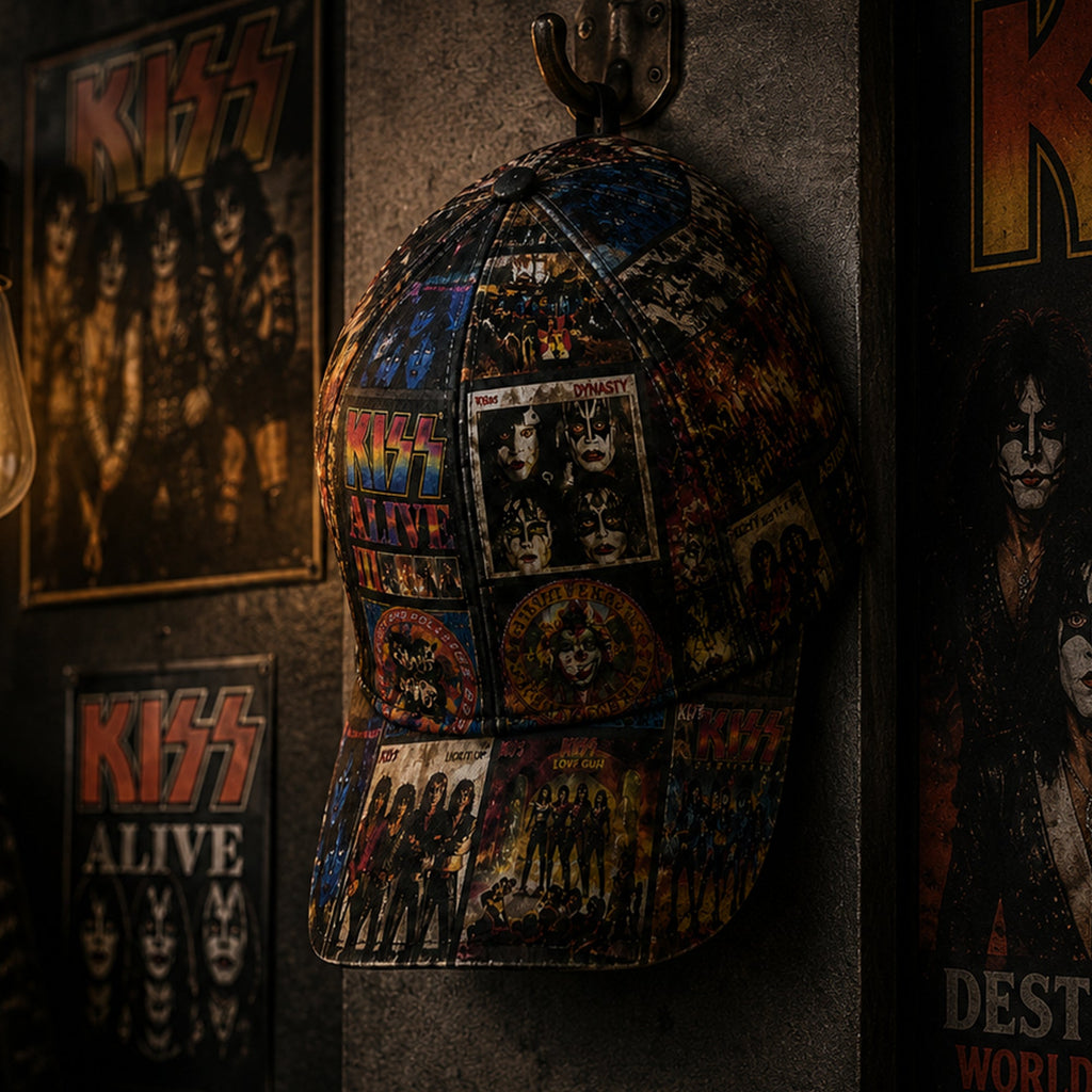 Personalized Vintage Rock Band Snapback Cap for Music Lovers GradoCreations