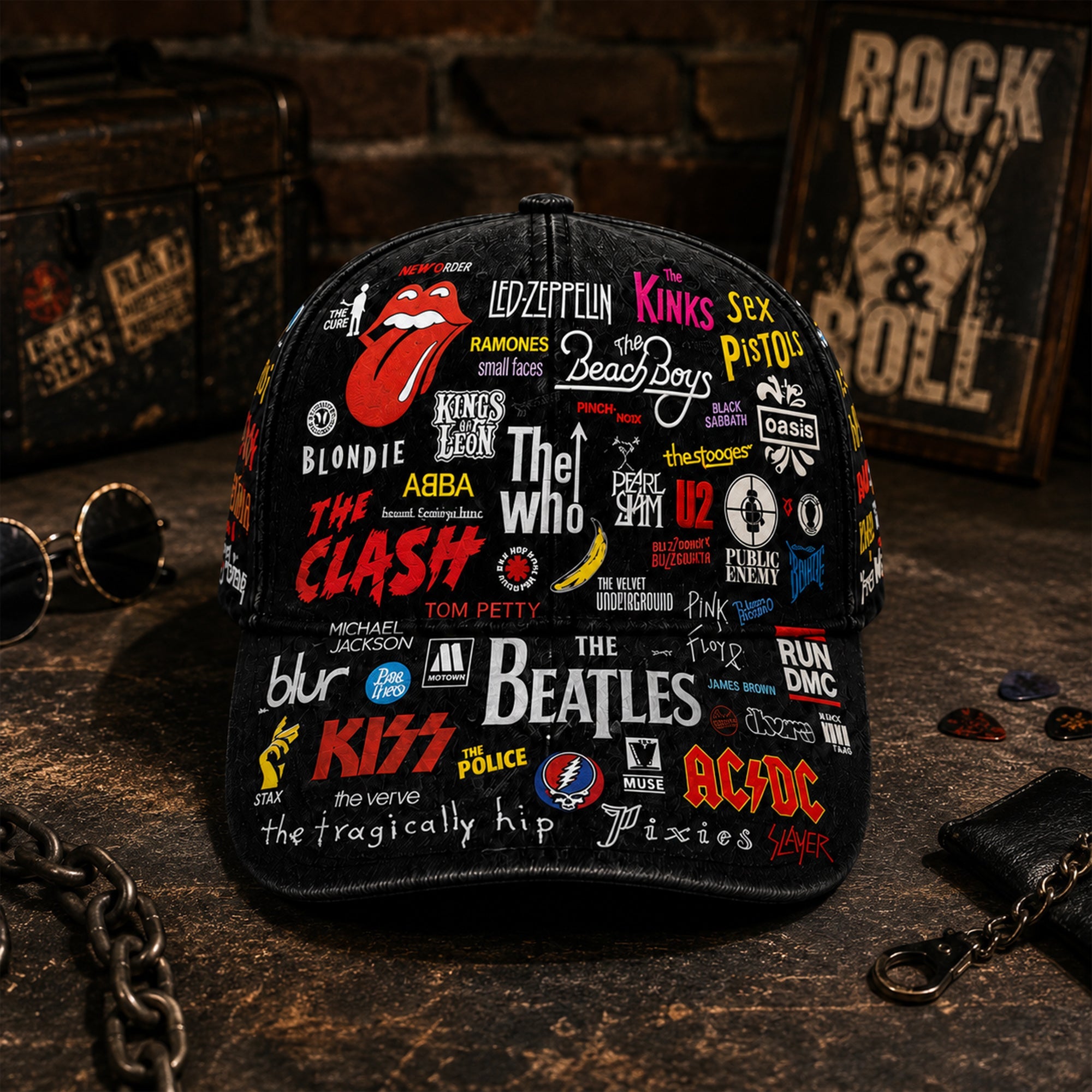 Personalized Classic Rock Cap Custom Legends Edition Gift Classic Cap GradoCreations