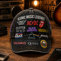 Personalized Legends Edition Classic Cap Rock Music Gift GradoCreations
