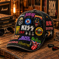 Personalized Rock Legends Classic Cap Custom Design Gift GradoCreations