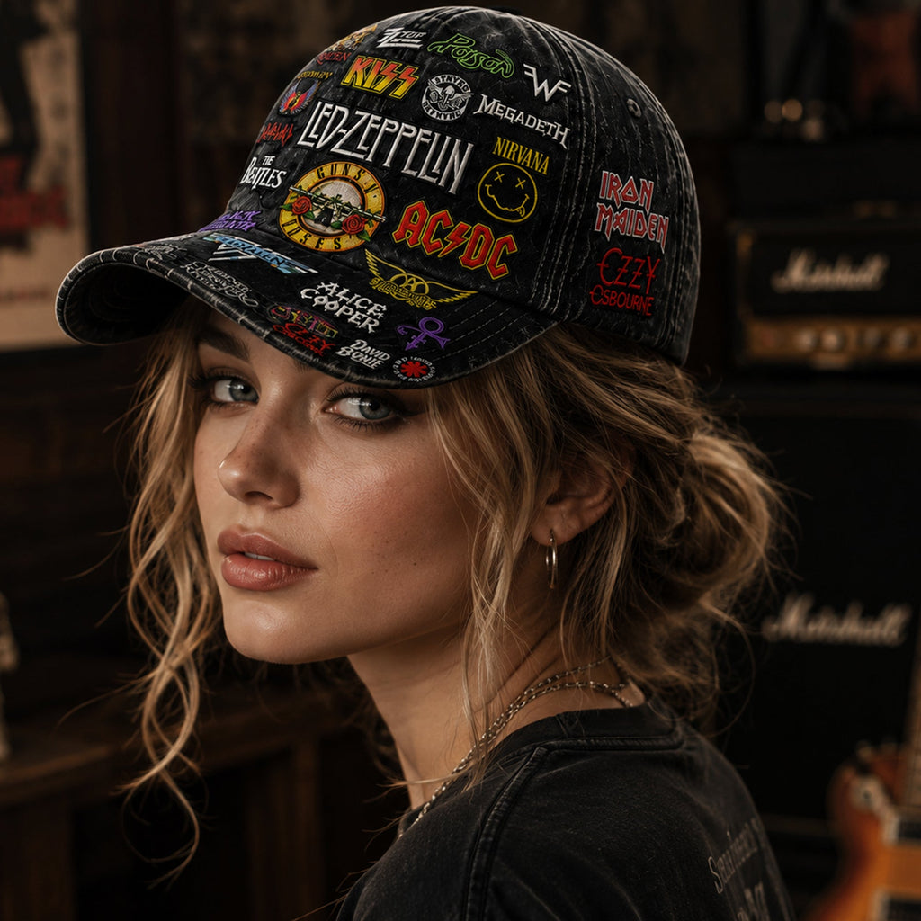 Personalized Classic Rock Cap with Legends Edition Design GradoCreations