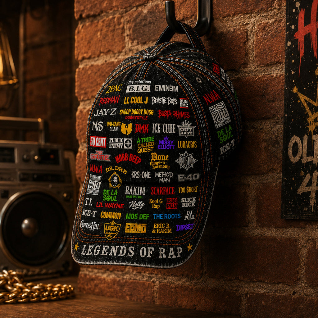 Legends Edition Classic Cap for Rap Lovers | Custom Name Snapback GradoCreations