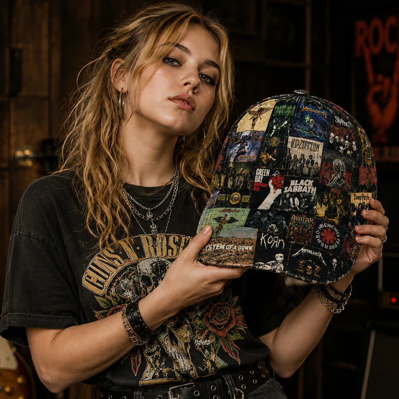 Personalized Classic Rock Cap with Legends Edition Design Classic Cap GradoCreations