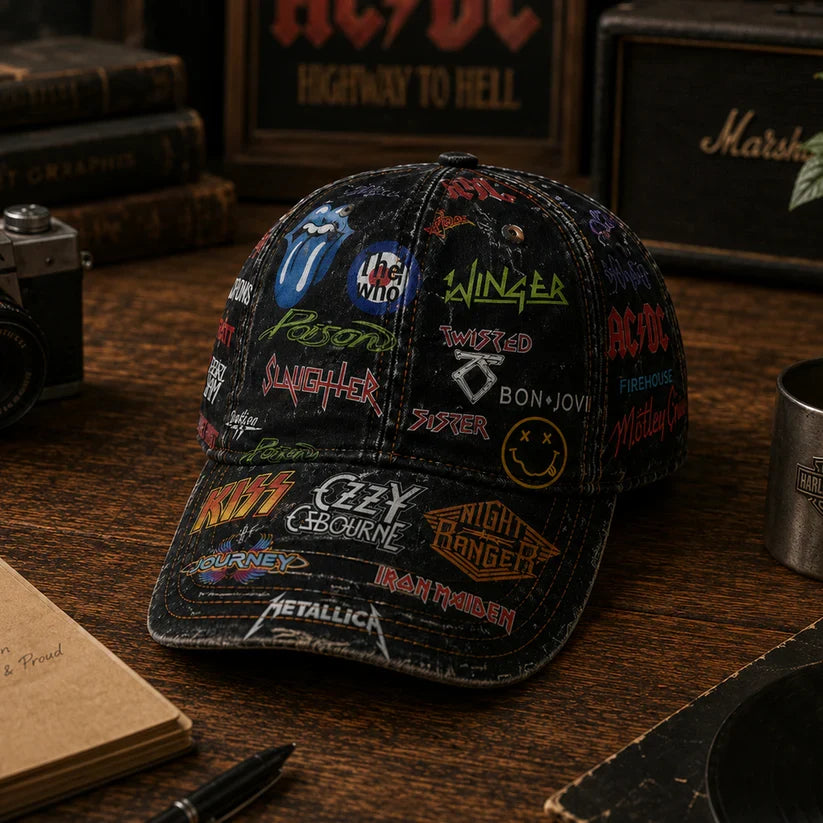 Personalized Classic Rock Cap with Legends Edition Design Classic Cap GradoCreations