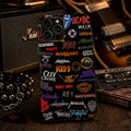 Personalized Classic Rock Legends Phone Case for Music Lovers GradoCreations