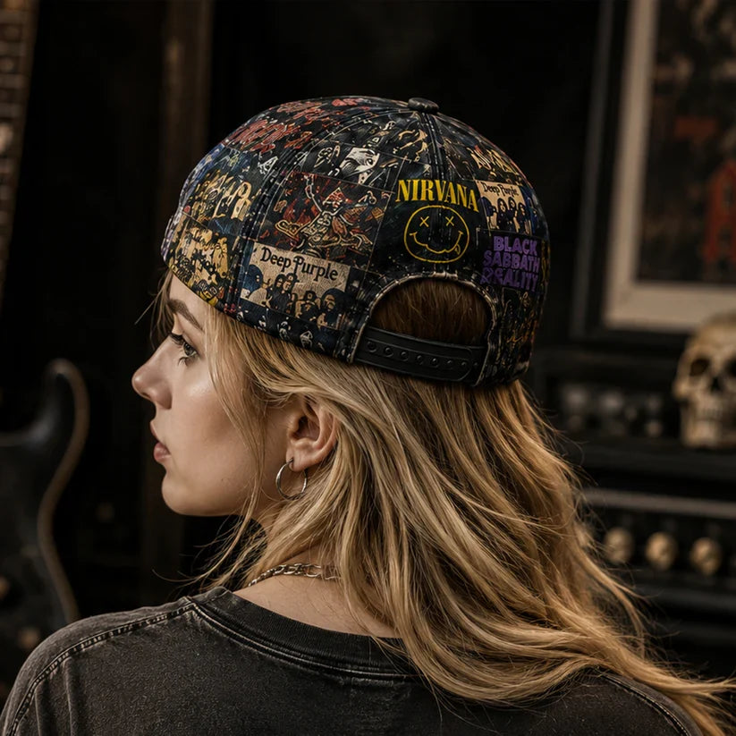 Personalized Classic Rock Cap with Legends Edition Design Classic Cap GradoCreations