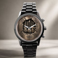 Personalized 3D Guitar Design Men's Watch Custom Name Gift