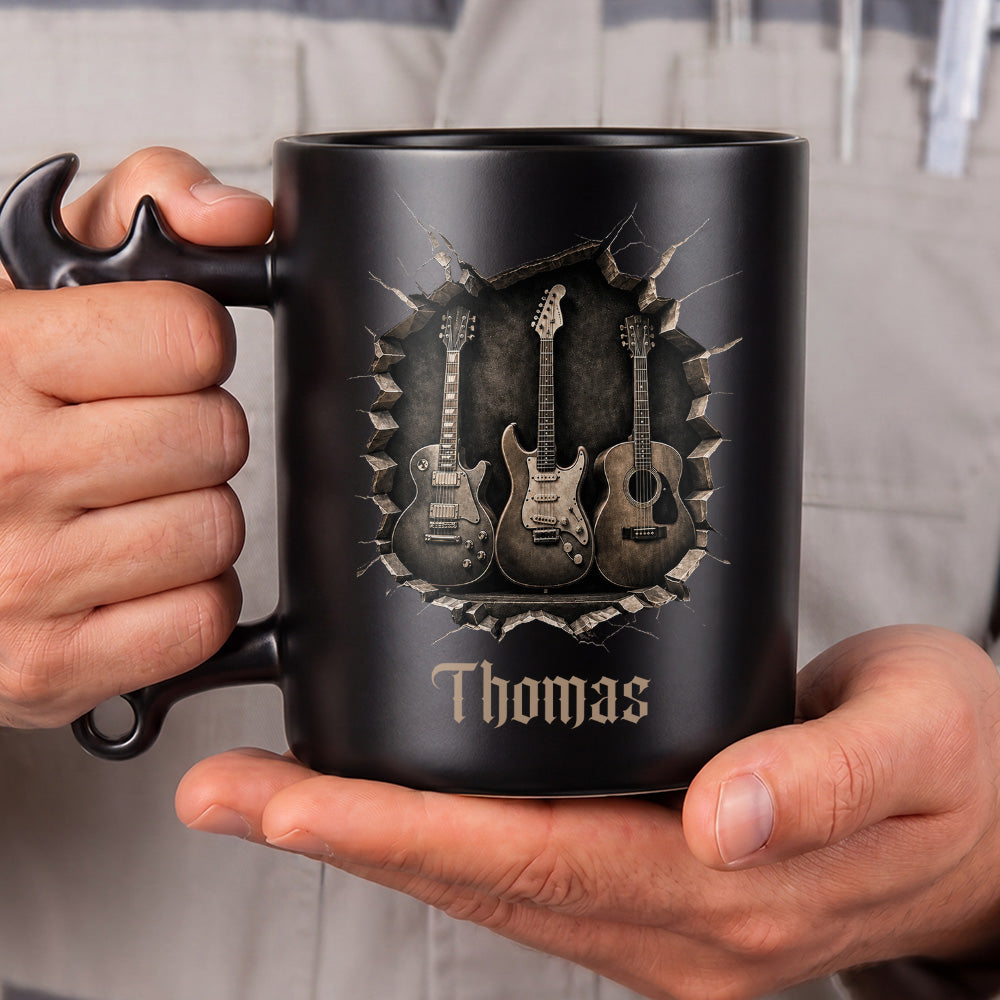 Personalized Wrench Handle Coffee Mug Custom Gift for Dad Wrench Handle Mug GradoCreations