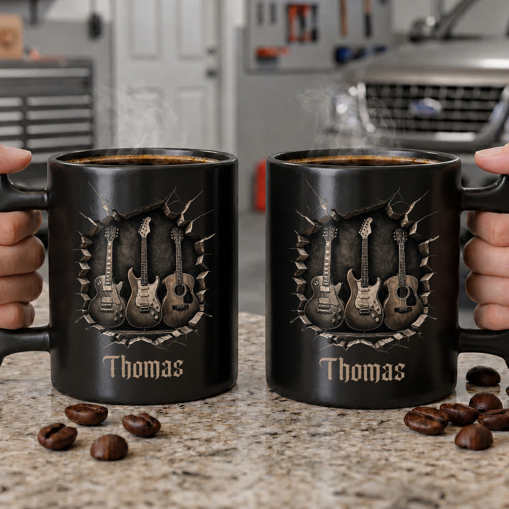 Personalized Wrench Handle Coffee Mug Custom Gift for Dad Wrench Handle Mug GradoCreations