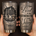 Personalized 20oz Stainless Steel Tumbler Gift for Dad - Christian Music Lovers 20oz Tumbler GradoCreations