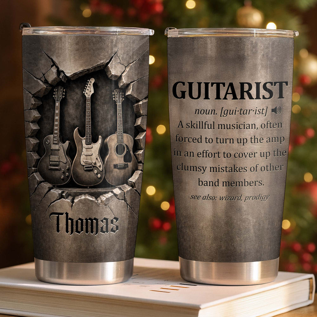 Personalized Music Lover Gift Custom Name 20oz Tumbler 20oz Tumbler GradoCreations