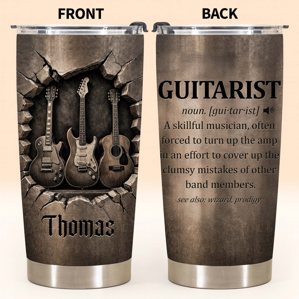 Personalized Music Lover Gift Custom Name 20oz Tumbler 20oz Tumbler GradoCreations