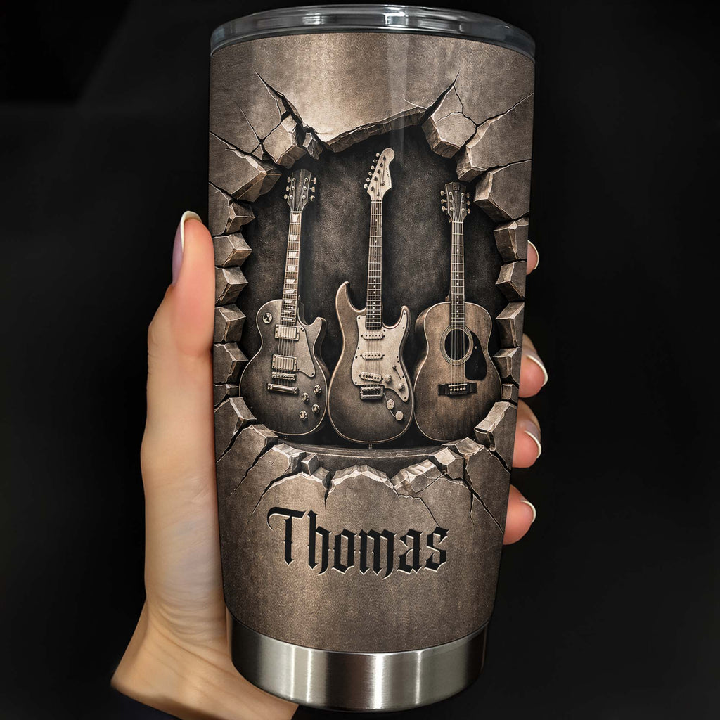 Personalized Music Lover Gift Custom Name 20oz Tumbler 20oz Tumbler GradoCreations