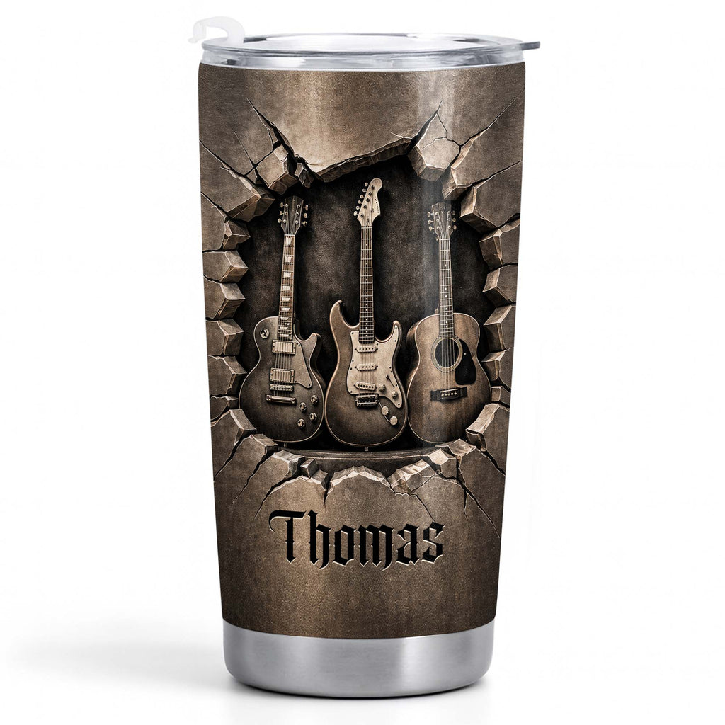 Personalized Music Lover Gift Custom Name 20oz Tumbler 20oz Tumbler GradoCreations