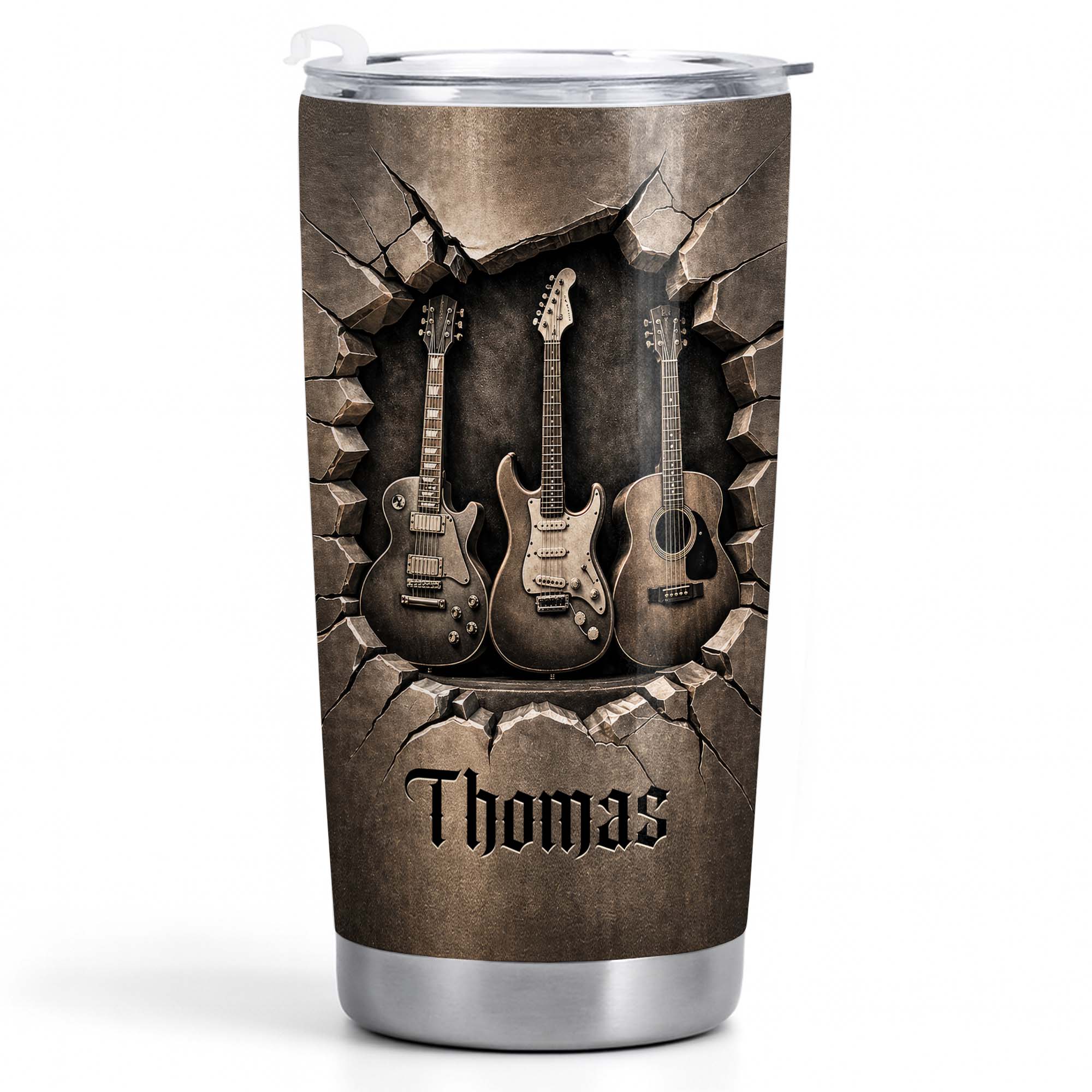 Personalized Music Lover Gift Custom Name 20oz Tumbler 20oz Tumbler GradoCreations