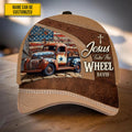Personalized Jesus Take The Wheel Classic Cap Custom Name Gift GradoCreations