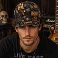 Personalized Classic Rock Cap Retro Design Gift for Music Lovers GradoCreations