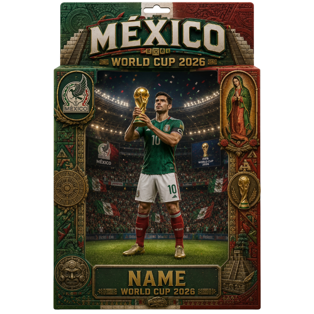 Personalized Acrylic Plaque for Soccer Fans - Custom Nation Gift