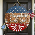 Personalized 250th Anniversary Patriotic Wood Sign Gift HN590 - Layer Door Sign BCF fix GradoCreations
