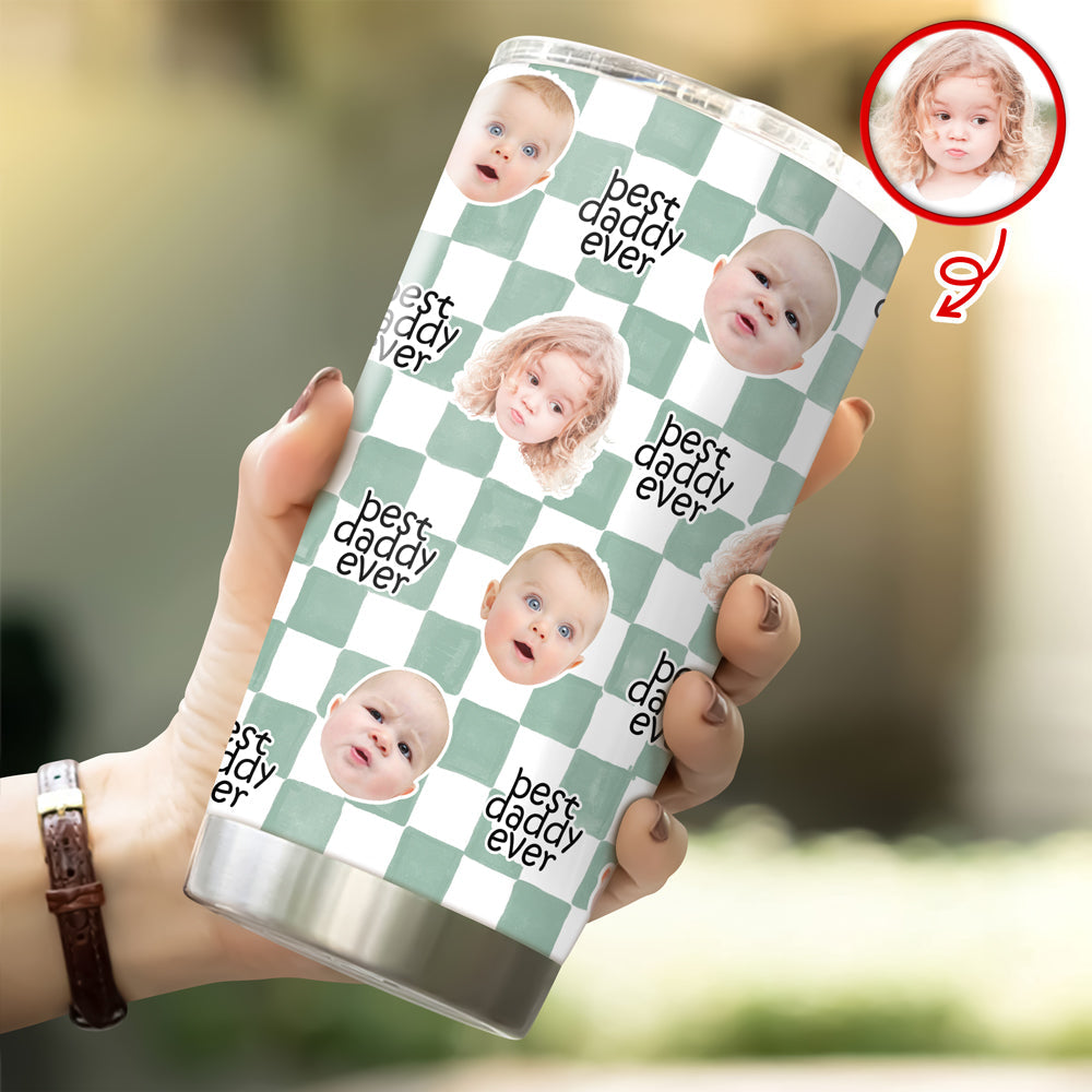 Personalized Fat Tumbler Custom Baby Face Gift for Parents HN590 - Fat Tumbler GradoCreations