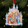 Custom Name Princess Christmas Ornament for Daughter Gift Ornament GradoCreations