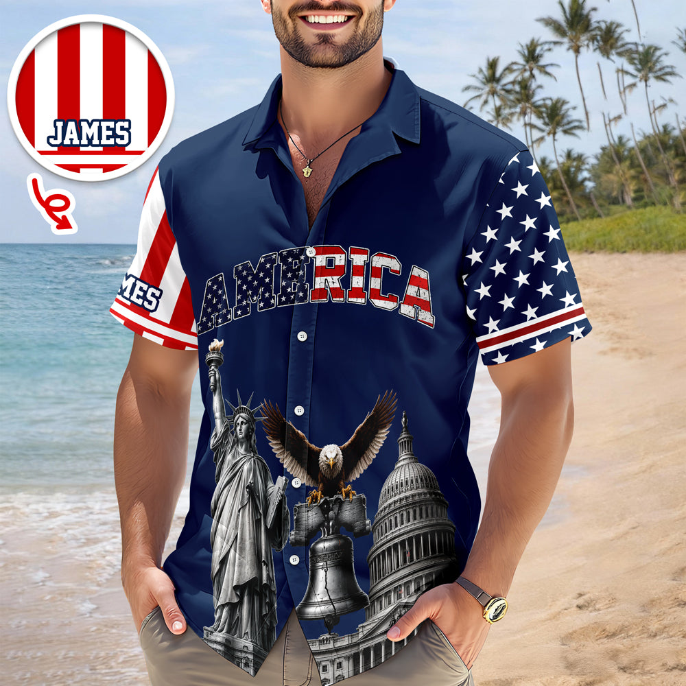 Personalized Hawaiian Shirt We The People 250 Years Gift HN590 - AOP Hawai Shirt GradoCreations