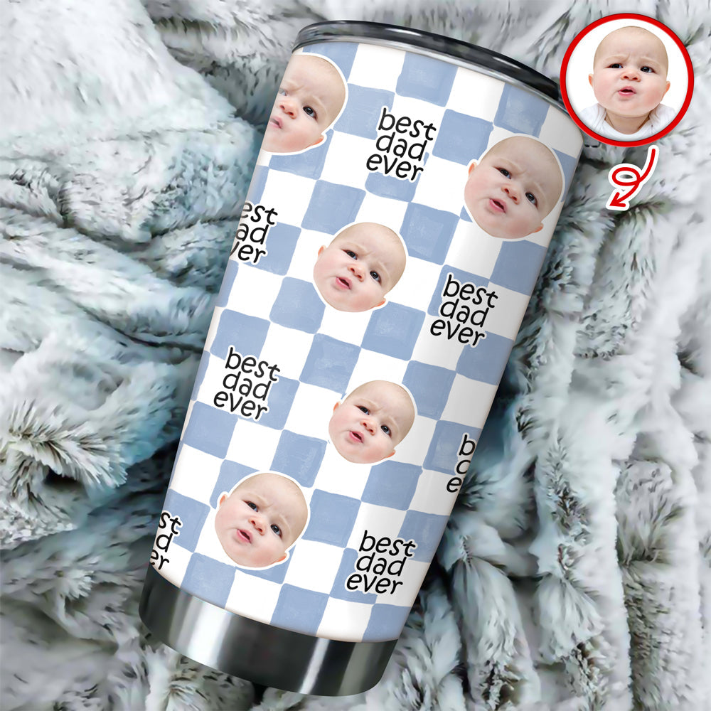 Personalized Fat Tumbler Custom Baby Face Gift for Parents HN590 - Fat Tumbler GradoCreations