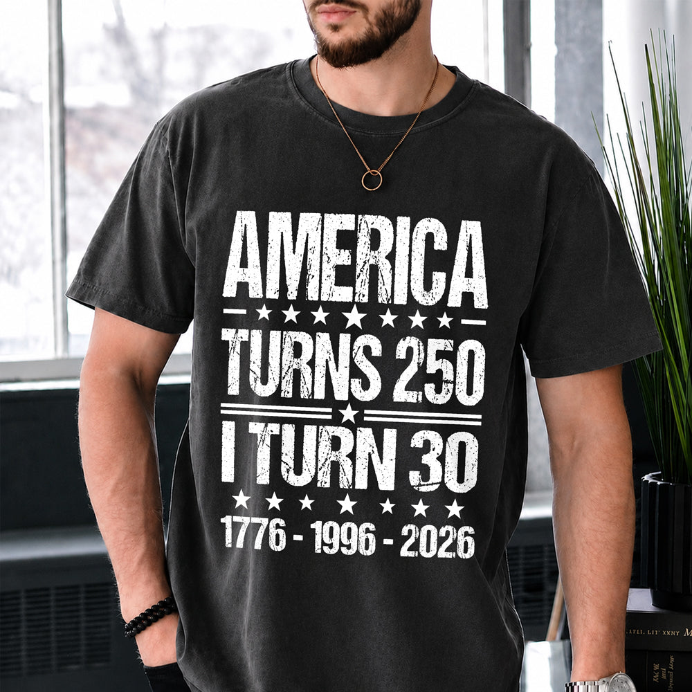 Personalized America 250th Anniversary Comfort Shirt Family Gift Comfort Shirt GradoCreations