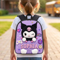 Personalized Cute Bunny Backpack Set for Girls - Back to School Gift