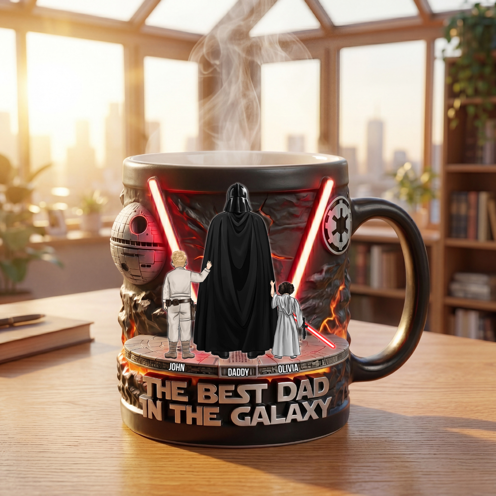 Personalized Color Changing Mug Best Dad Gift Idea