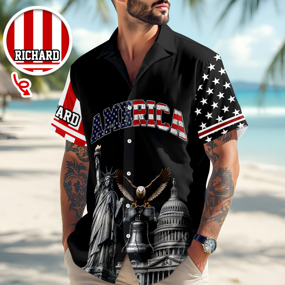 Personalized Hawaiian Shirt We The People 250 Years Gift HN590 - AOP Hawai Shirt GradoCreations