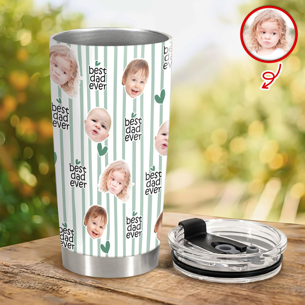 Personalized Fat Tumbler Custom Baby Face Gift for Parents HN590 - Fat Tumbler GradoCreations