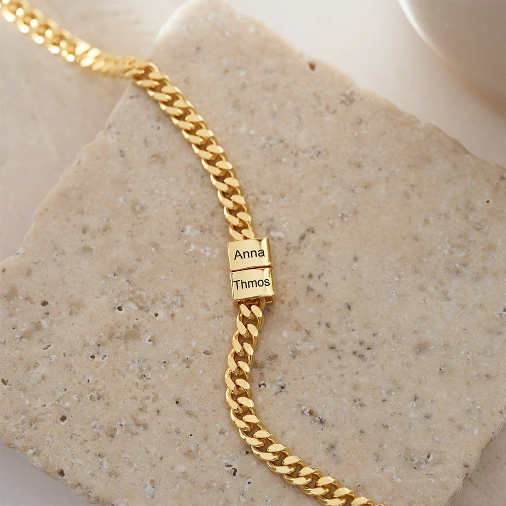 Personalized Engraved Necklace for Dad - Custom Names Gift HN590 - Shape Necklace GradoCreations