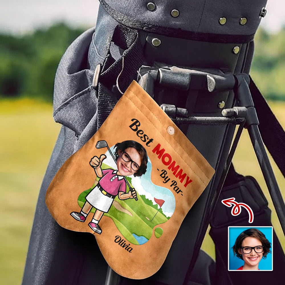 Personalized Golf Ball Bag Sack Custom Gift for Dad | Father's Day HN590 - Golf Ball Bag Sack with 2 Golf Balls GradoCreations