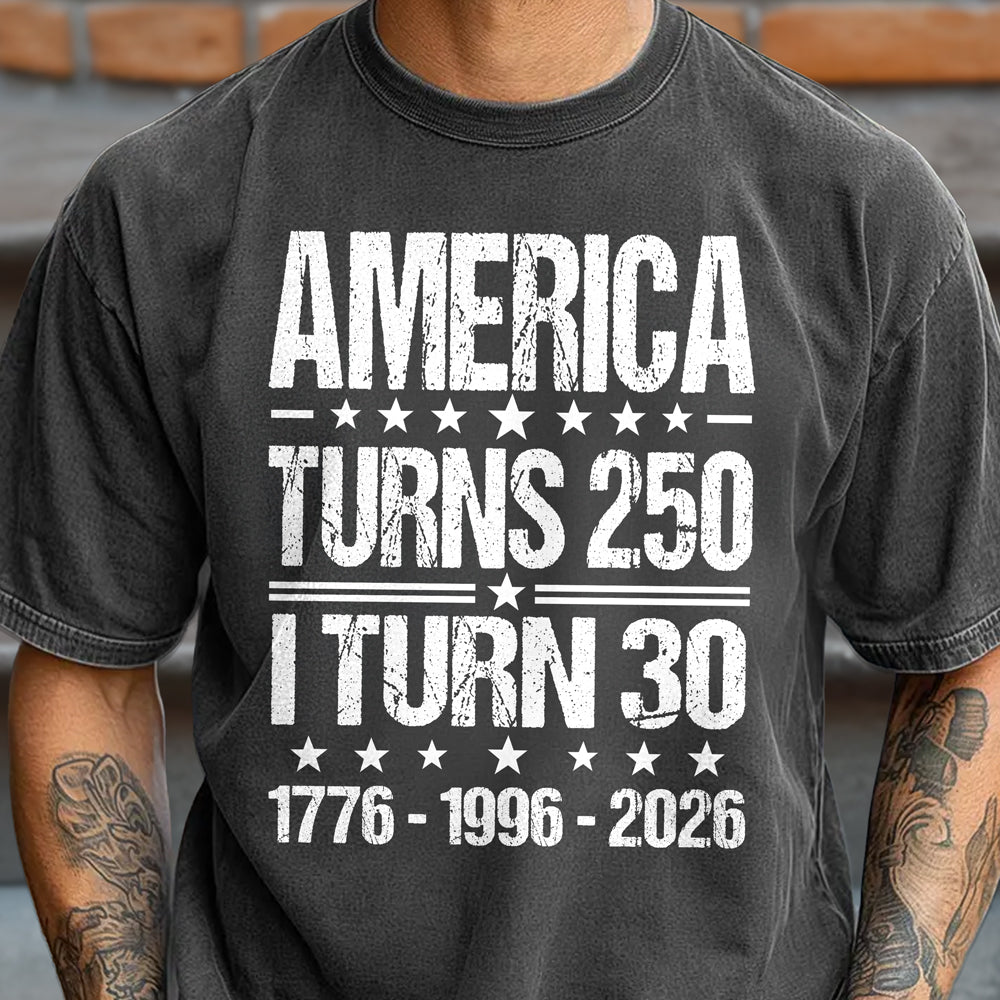 Personalized America 250th Anniversary Comfort Shirt Family Gift Comfort Shirt GradoCreations