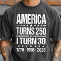Personalized America 250th Anniversary Comfort Shirt Family Gift Comfort Shirt GradoCreations