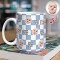 Personalized Full Mug Best Mom Ever Custom Face Gift for Mom HN590 - edge to edge mug GradoCreations