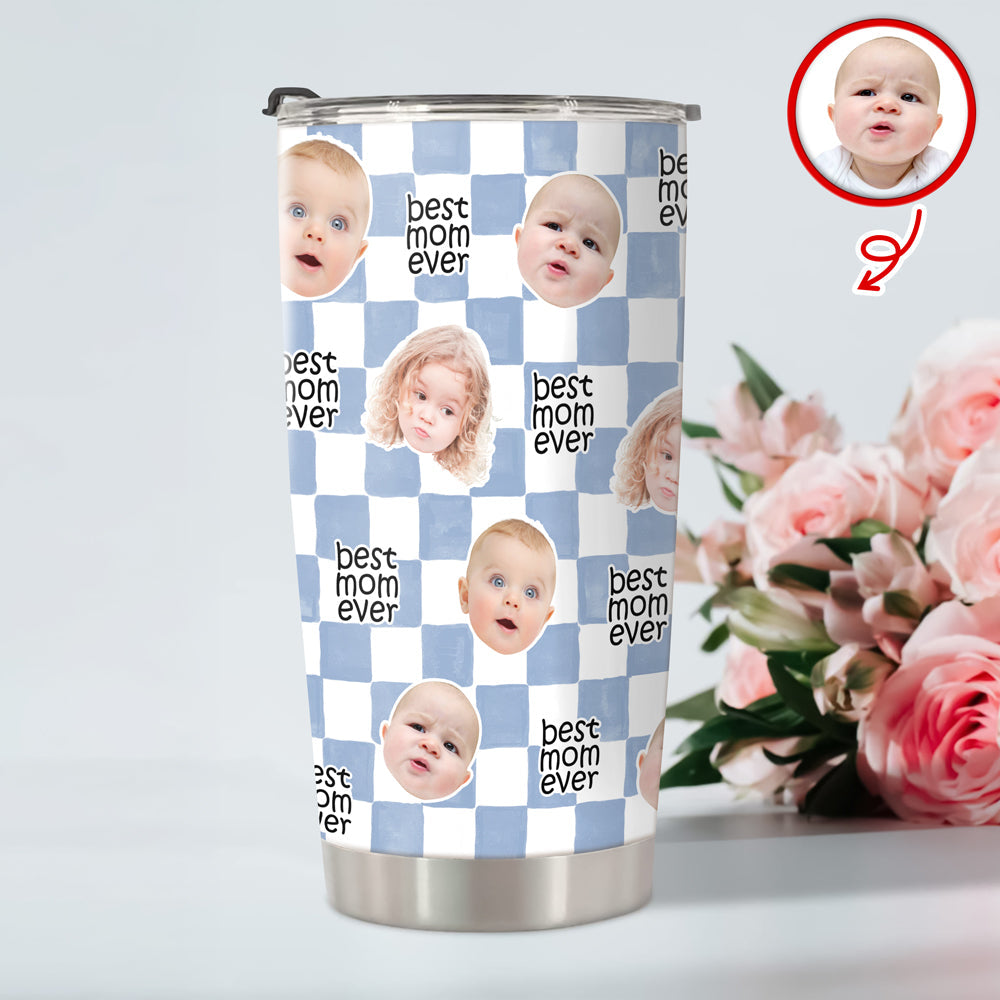 Personalized Fat Tumbler Custom Baby Face Gift for Parents HN590 - Fat Tumbler GradoCreations