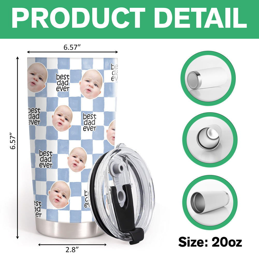 Personalized Fat Tumbler Custom Baby Face Gift for Parents HN590 - Fat Tumbler GradoCreations