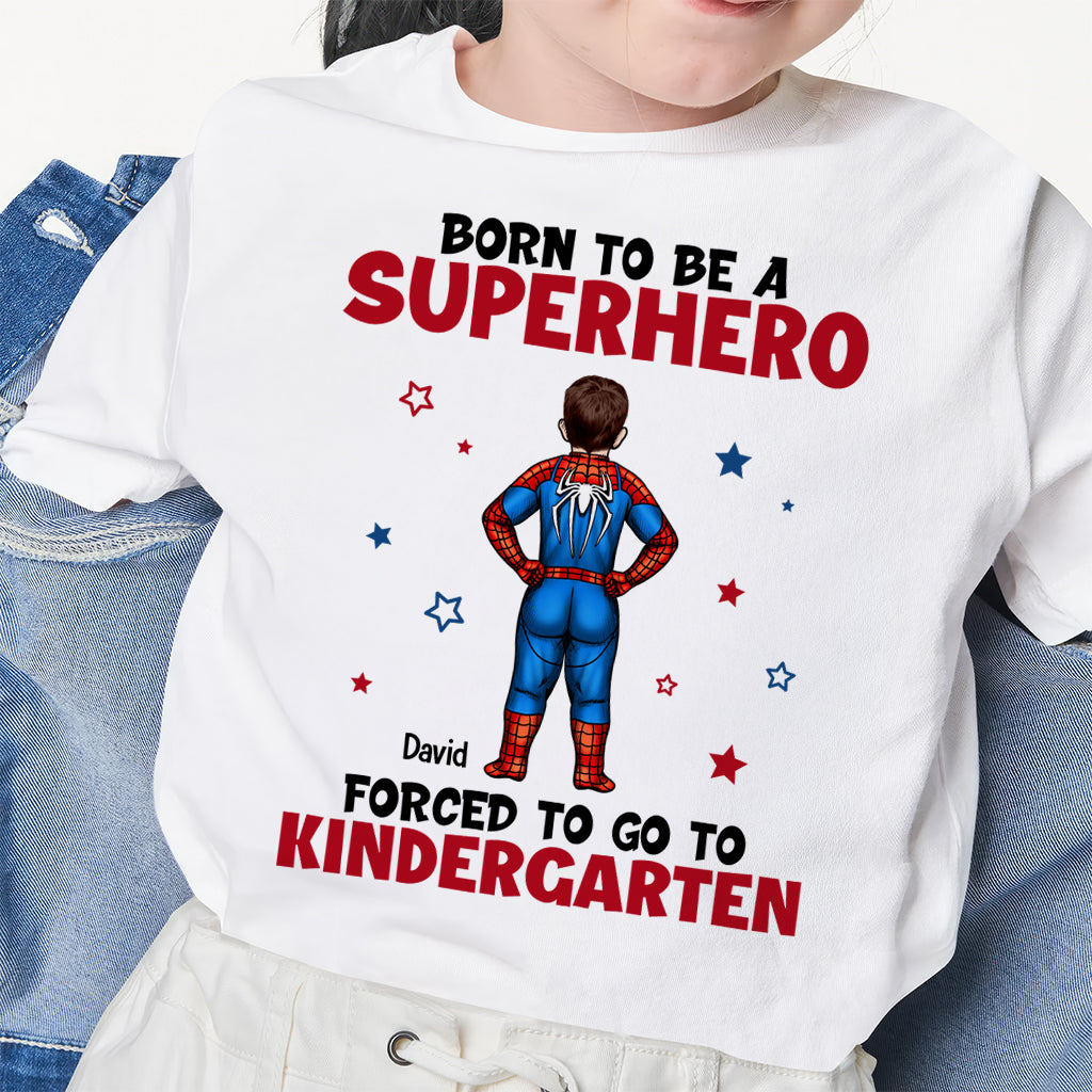 Personalized Superhero Shirt for Kids - Fun Back to School Gift