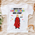 Personalized Kindergarten Shirt Custom Name Gift for Kids