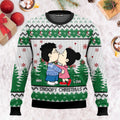 Personalized Snoopopy Merry Christmas Ugly Sweater Gift for Couples