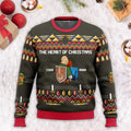 Personalized Ugly Christmas Sweater Custom Couple Gift for Anniversary