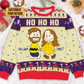 Personalized Ugly Christmas Sweater Gift for Couple | Customize Design
