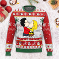 Personalized Snoopopy Christmas Ugly Sweater Gift for Couples