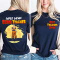 Personalized Super Teacher Shirt Custom Name Gift for Teacher