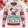 Personalized Christmas Ugly Sweater for Couples | Custom Name Gift